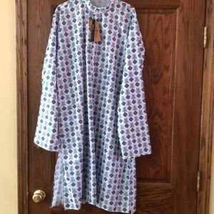 Mens XL Kurta and pant, poly cotton.